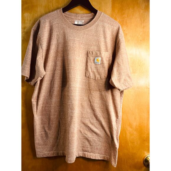 Carhartt Men's Loose Fit Short Sleeve Pocket T-Shirt Size Large - Picture 1 of 6